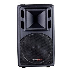 Dynatech HP 10A+ 10-inch active PA speaker for DJs, events and professional audio.