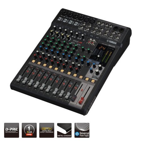 Yamaha MG12X 12-Channel Analog Mixer