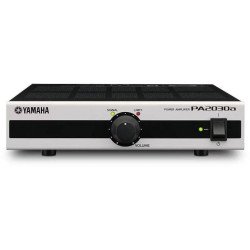 A compact Lo-Z/Hi-Z switchable power amplifier for small commercial installations such as retail stores