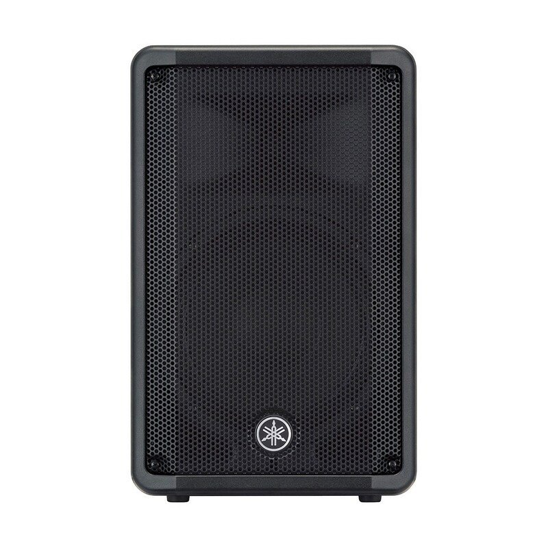 Yamaha DBR10 10-inch powered PA speaker with FIR-X™ DSP for live sound, DJs, stage monitoring, and commercial AV installations.