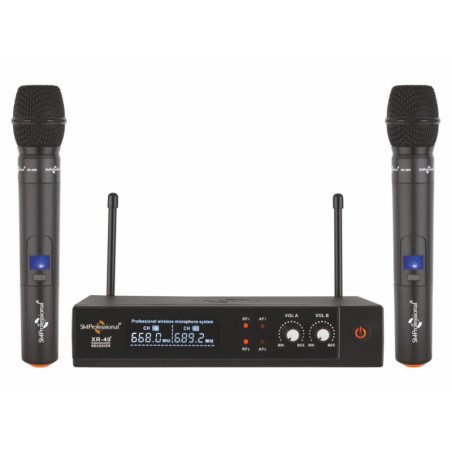 Studiomaster XR 40 HH Dual Handheld Wireless Mic