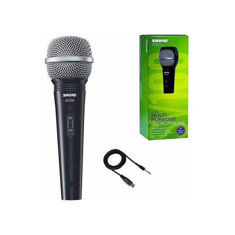 Shure SV100 Cardioid Dynamic Microphone