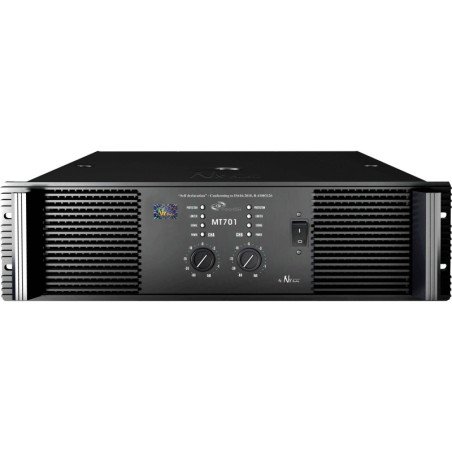 NX Audio MT-701 Power Amplifier | 1600W, MT Series