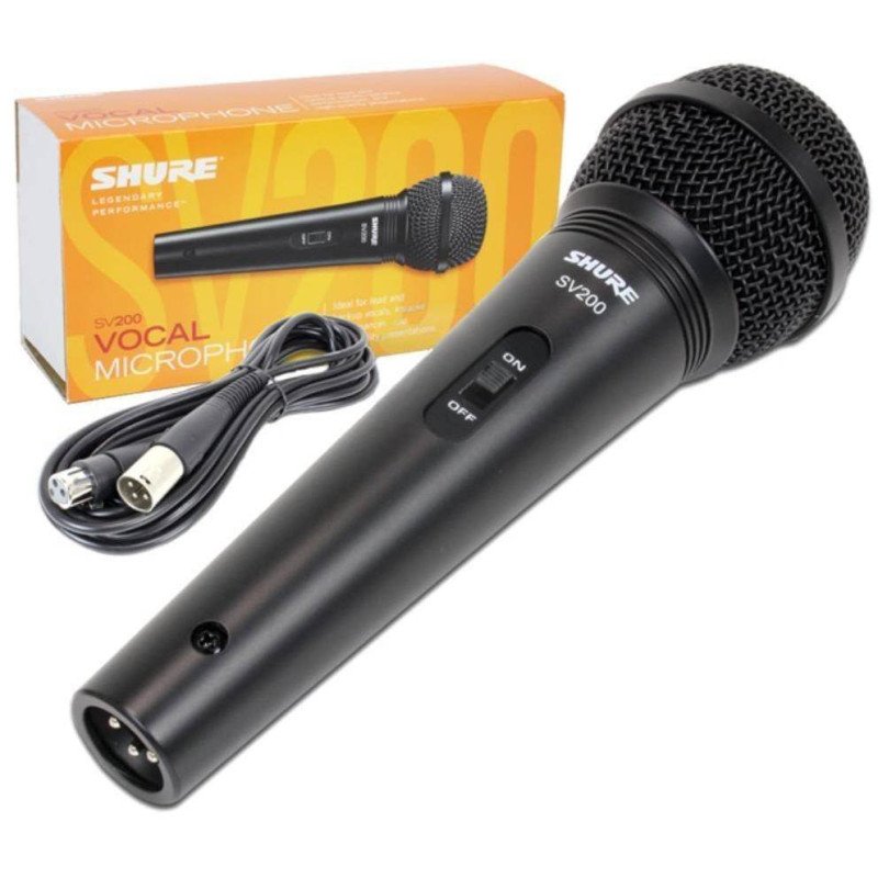 Shure SV200 Cardioid Dynamic Microphone