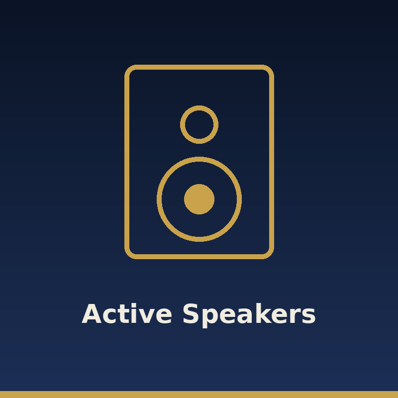 Active Speakers | Powered PA Speakers | LuminarkAV